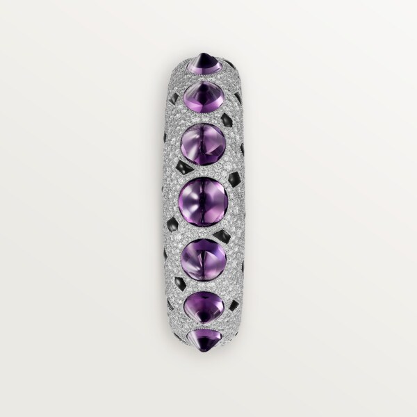 Clash [Un]limited Bracelet White gold, onyx, amethysts, diamonds